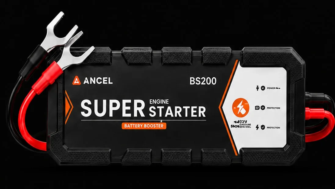 ANCEL BS200 Super Starter ready to provide rapid starting power